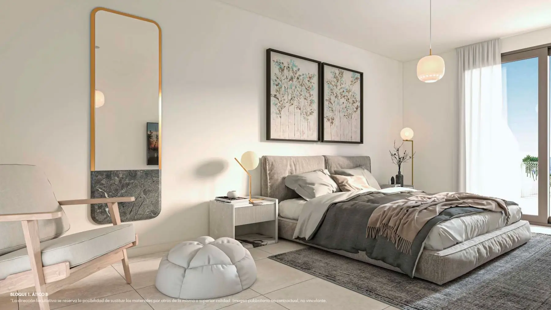 Ein beispielhaftes Schlafzimmer