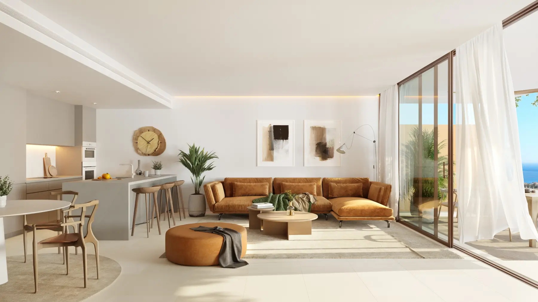 Ein beispielhaftes Wohnzimmer